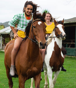 Kowhai crop top