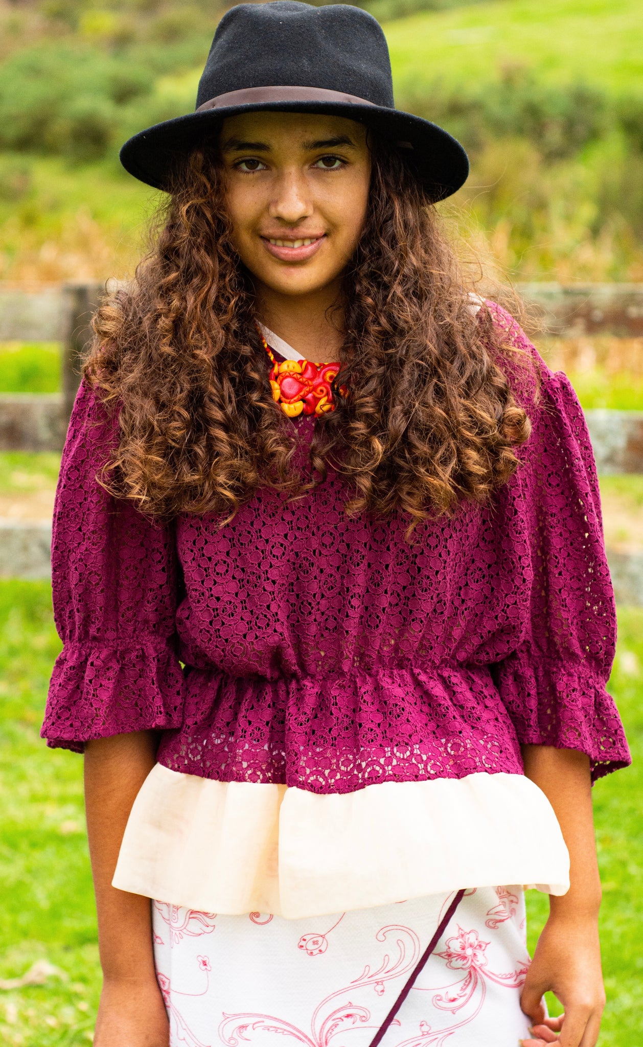 Kowhai crop top