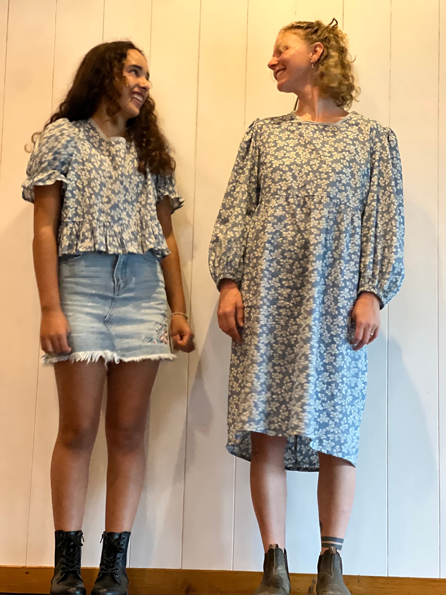 Kowhai crop top
