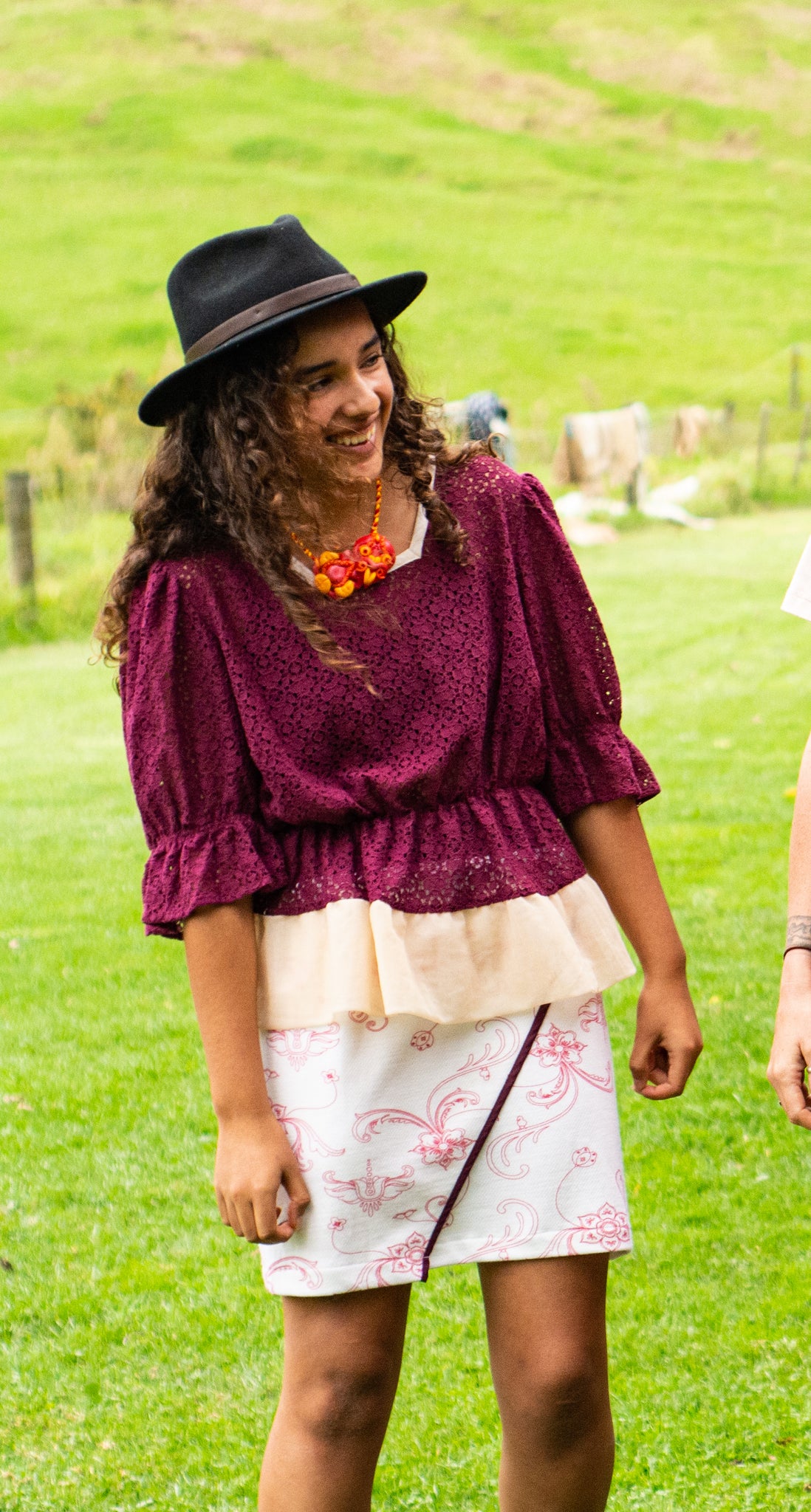 Kowhai crop top