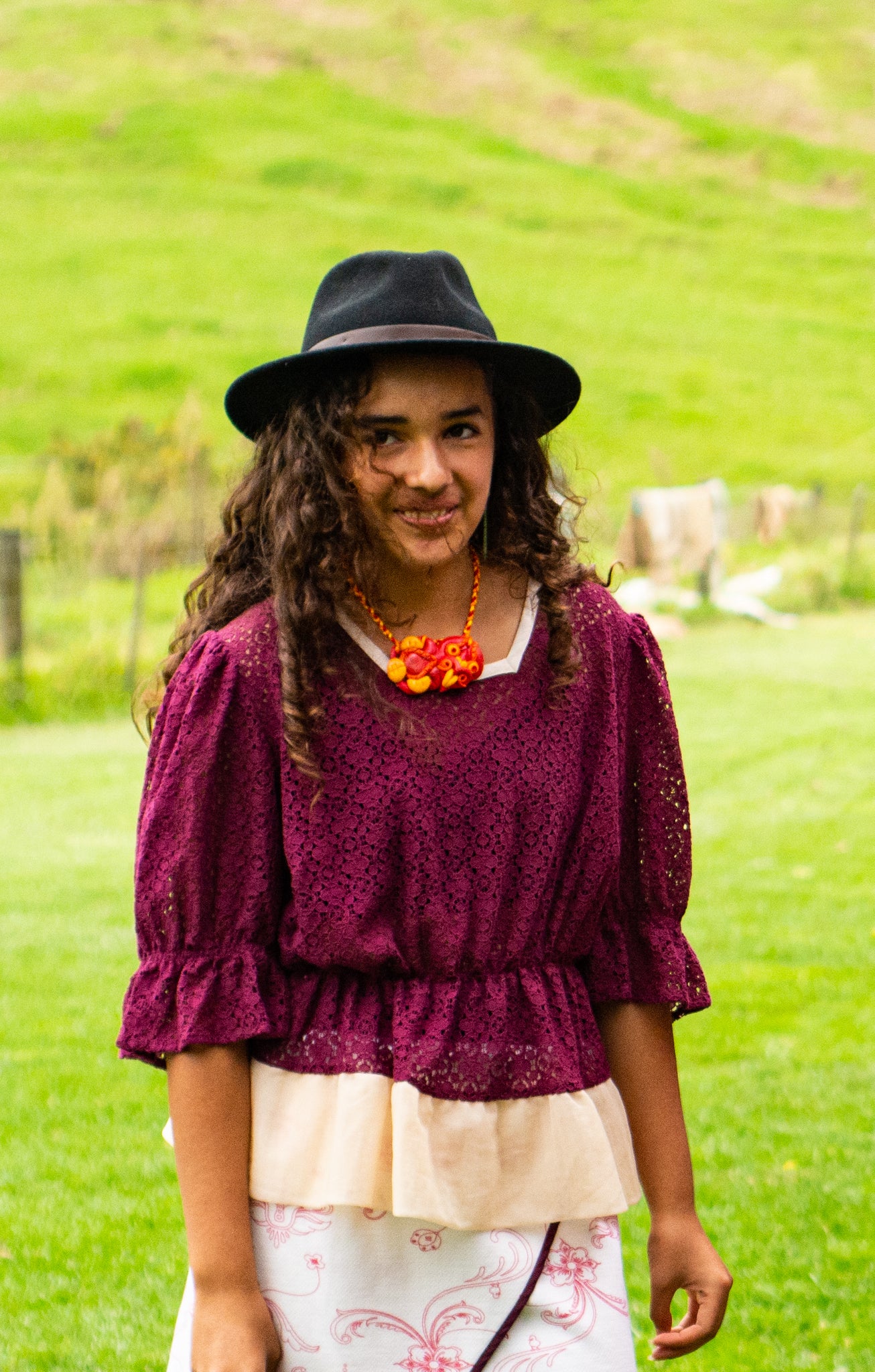 Kowhai crop top