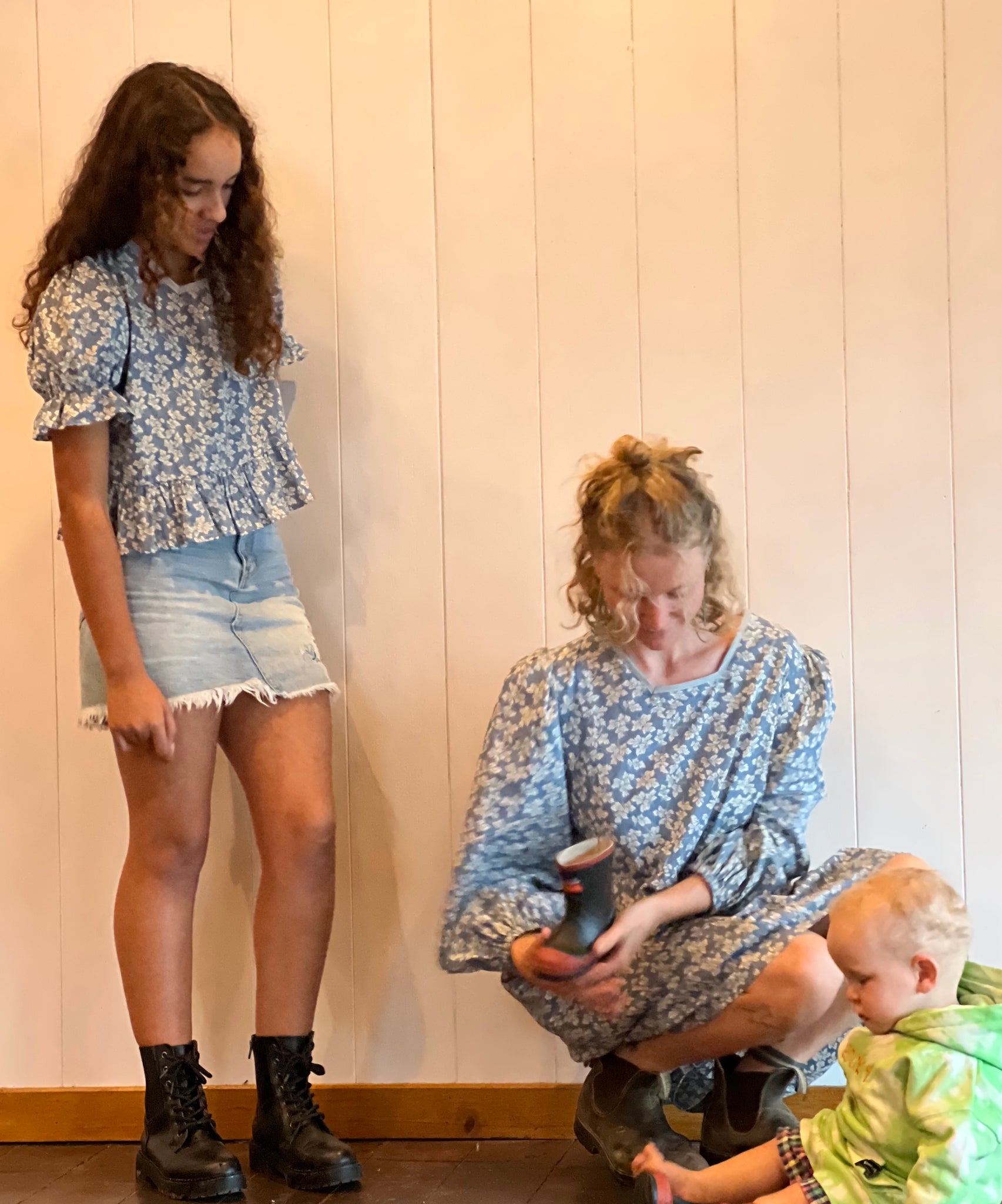 Kowhai crop top