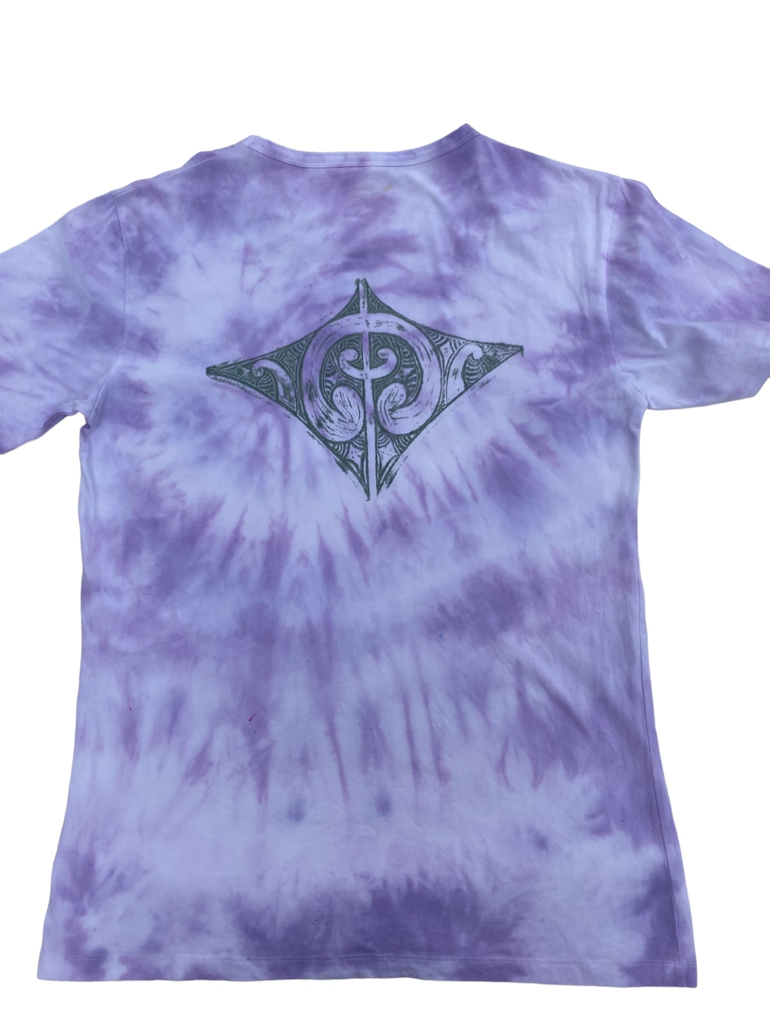 Smokey and purple.